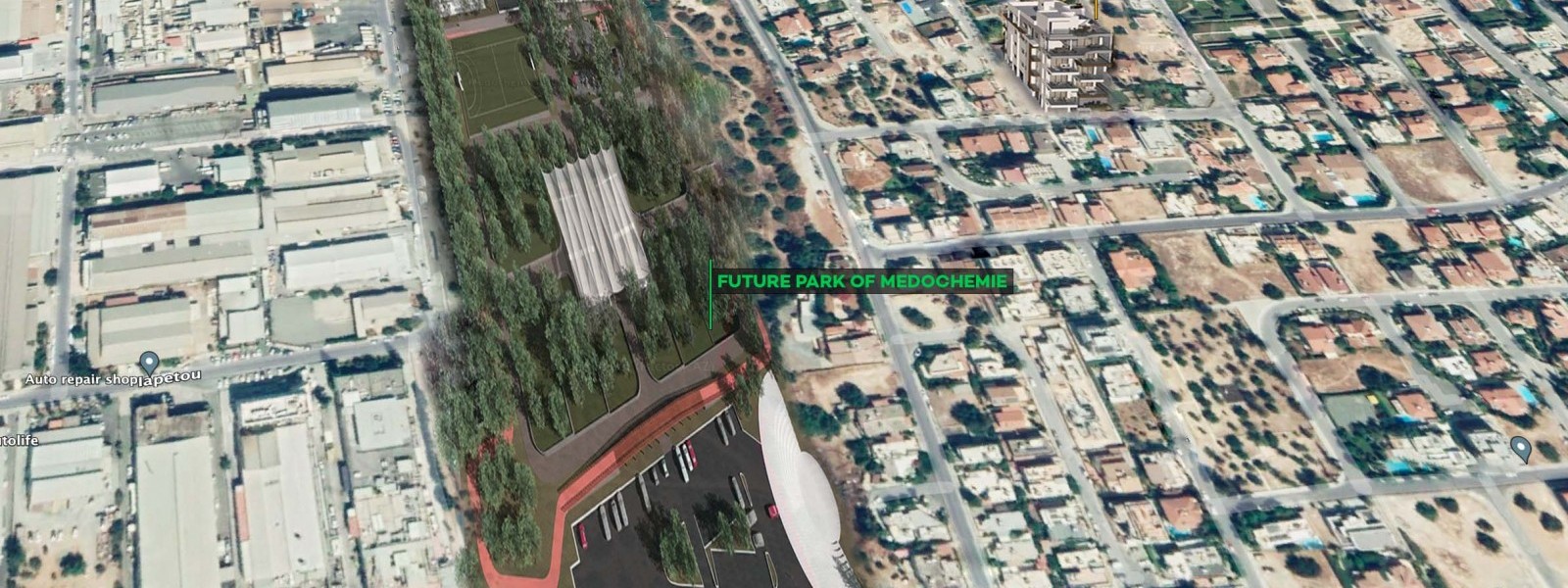 Dr. Andreas Pittas Park Limassol Columbia Area 