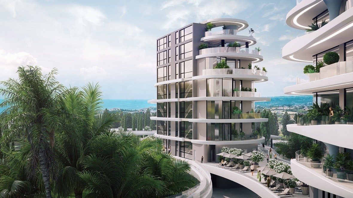 New 2-Bedroom Apartment With Communal Pool For Sale In Pyrgos, Limassol