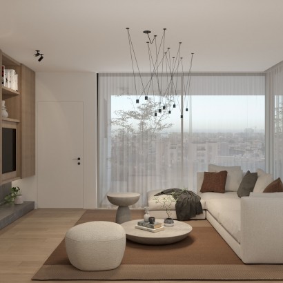 New 3-Bedroom Apartment with Covered Veranda for Sale in Germasogeia, Limassol