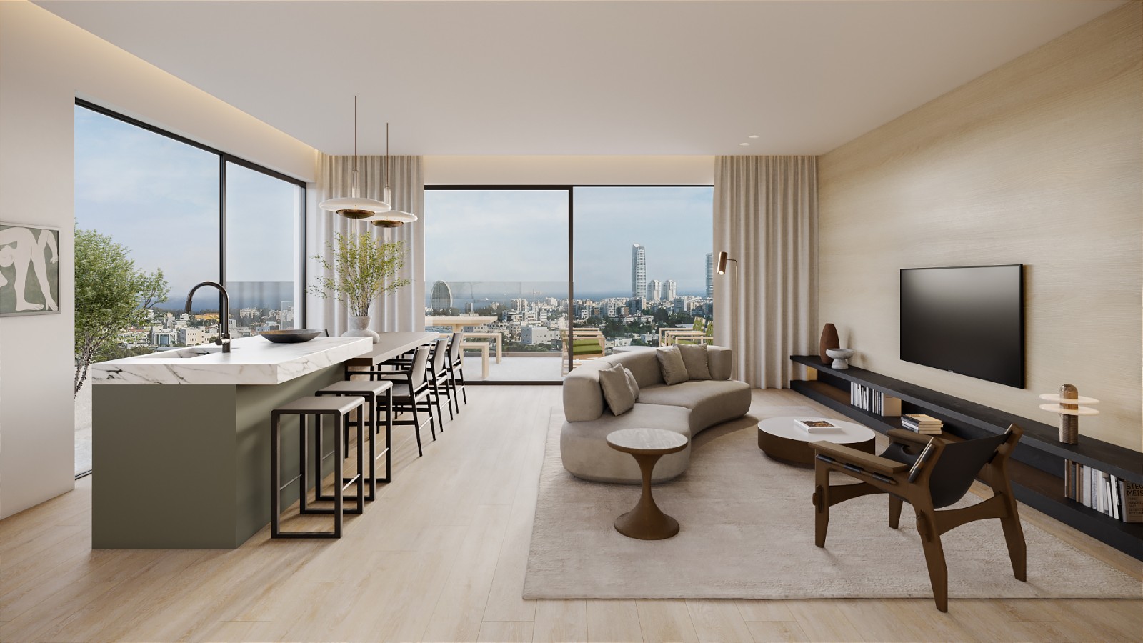 Limassol, Celtis, Penthouse Private Living