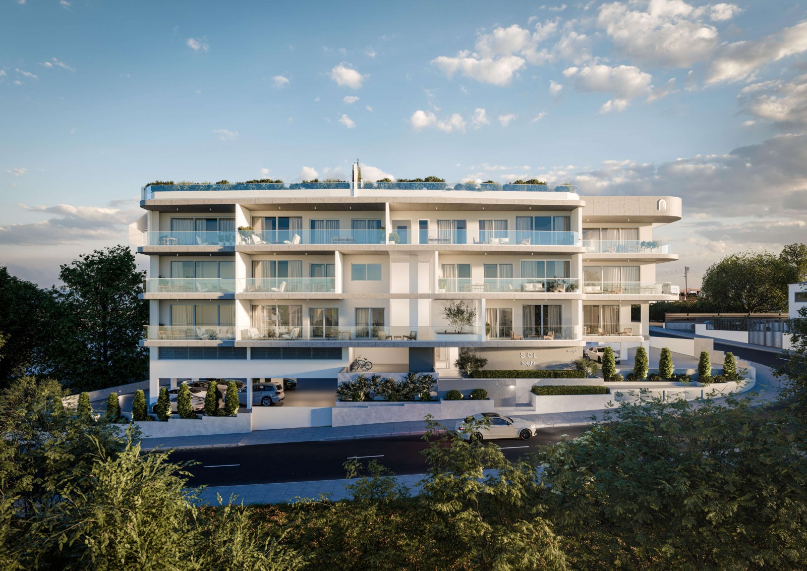 2-Bed Sea View Apartment In Agios Athanasios – Sol Heights