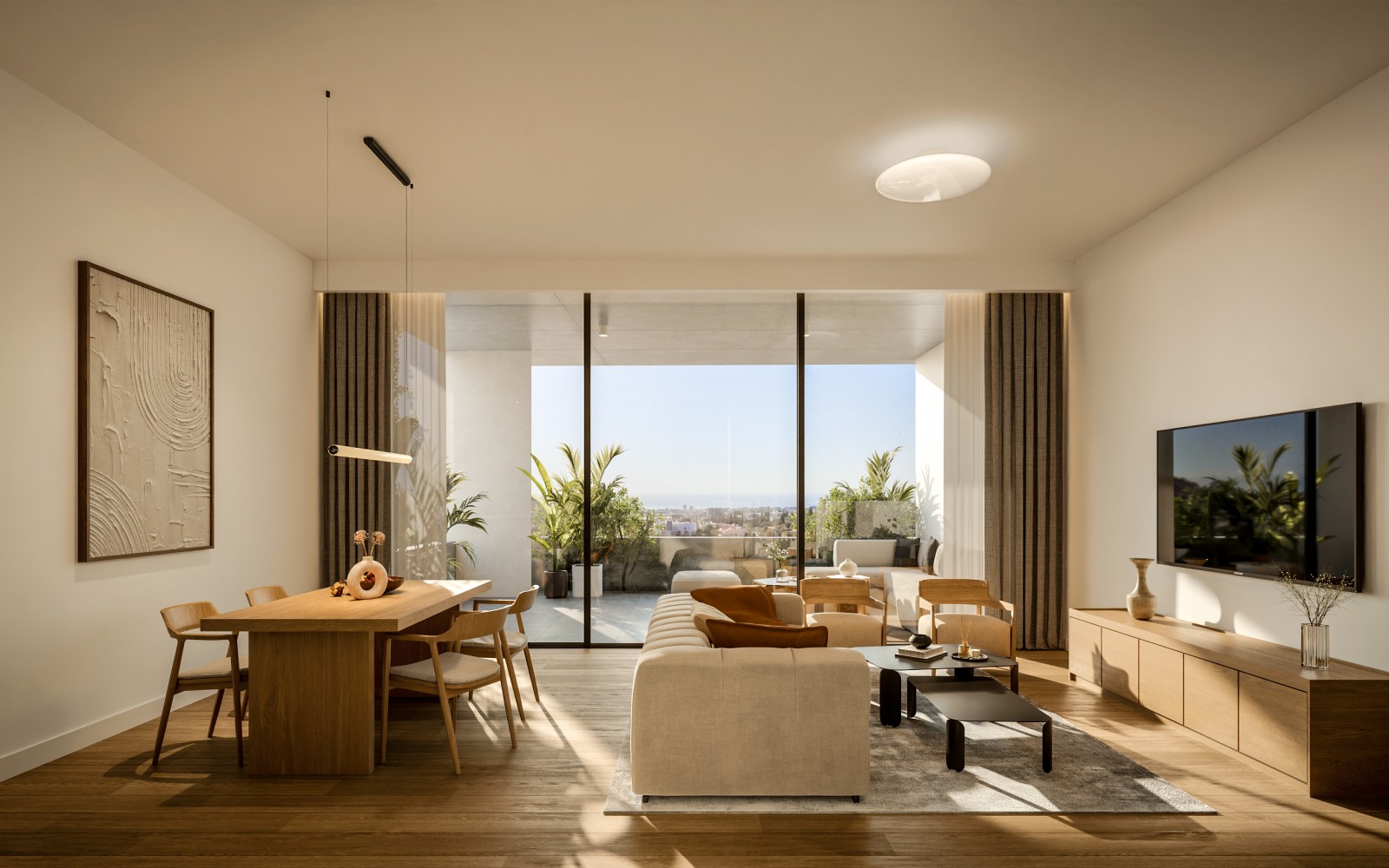 Arya: 2-Bed Apartment With Veranda, Germasogeia