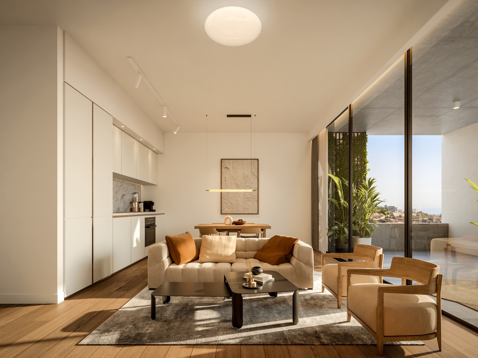 New 3-Bed Family Apartment In Germasogeia, Limassol