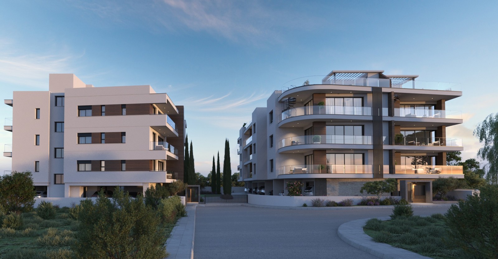 2-Bed Penthouse With Roof Garden In Agios Athanasios