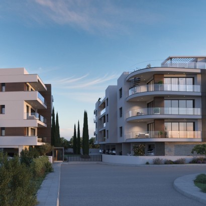 2-Bed Penthouse with Roof Garden in Agios Athanasios