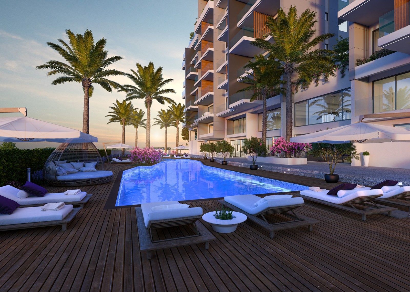 2-Bed Apartment In A Resort Complex For Sale In Paphos