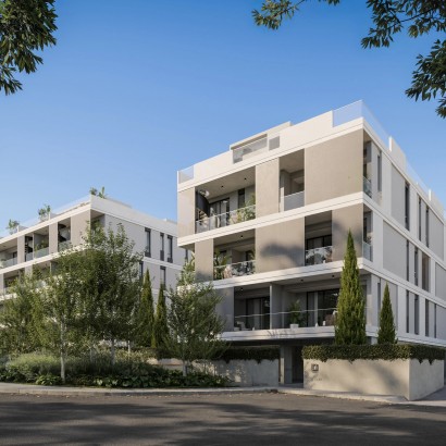1-Bed New Apartment with Private Roof Garden for Sale in Agios Athanasios