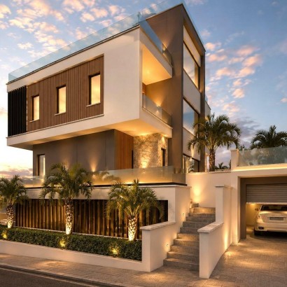 New 5-Bedroom Villa with Private Pool for Sale in Agios Tychonas, Limassol