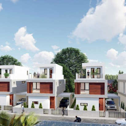 New 4-Bedroom Villa with Roof Terrace for Sale in Agios Tychonas, Limassol