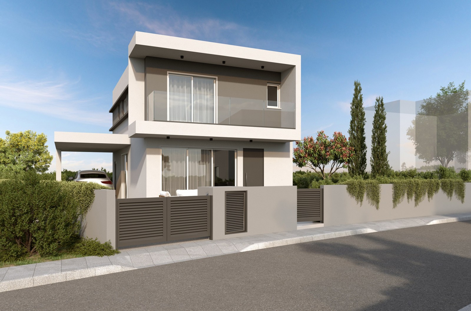 New 3-Bedroom House With Mountain Views For Sale In Akrounta, Limassol