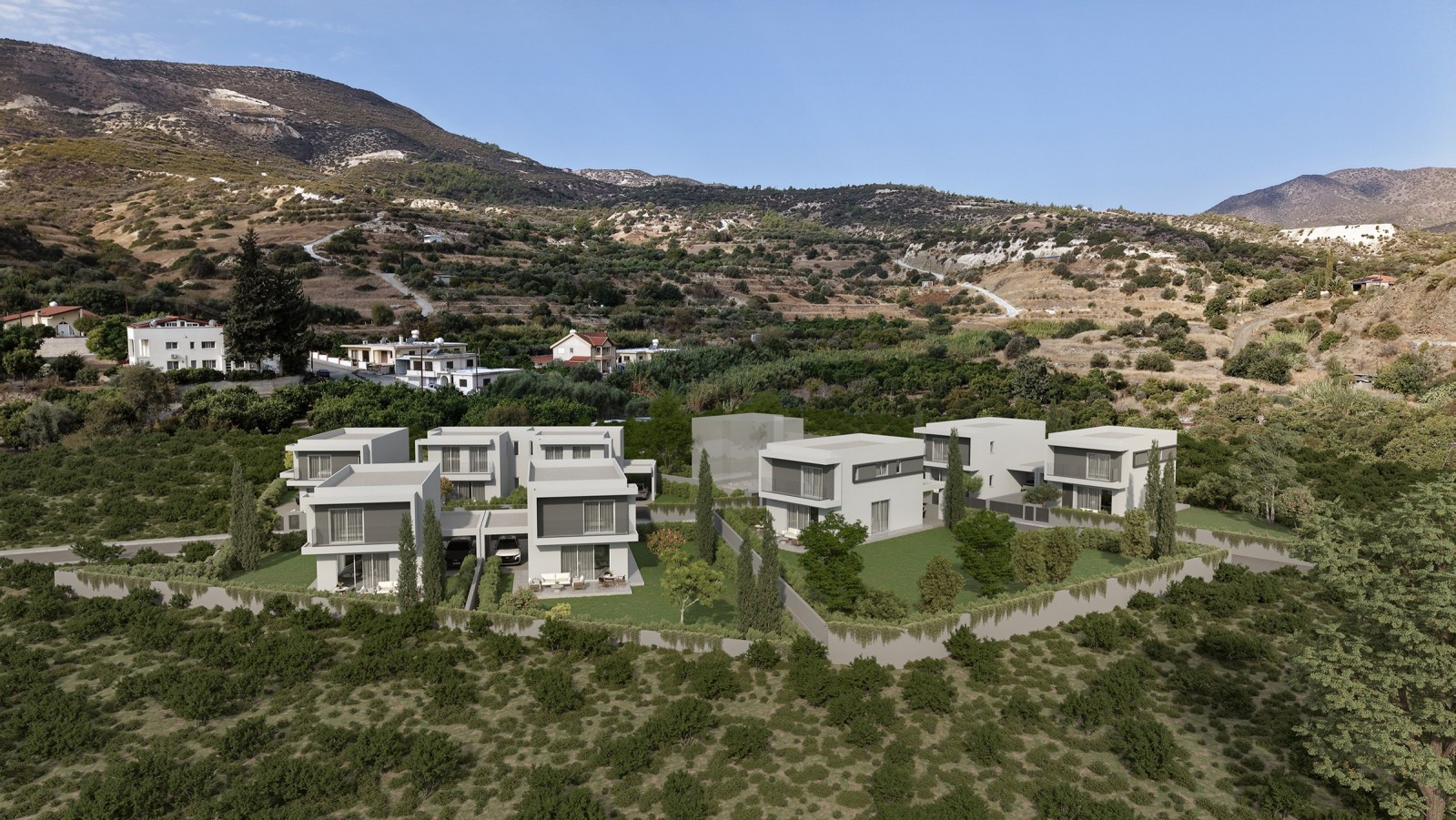 New 3-Bedroom House With Covered Parking For Sale In Akrounta, Limassol