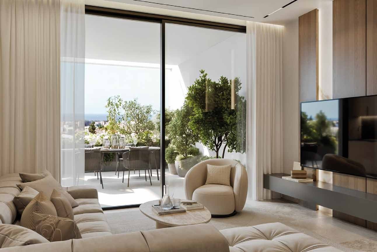 New 3-Bedroom Penthouse With Roof Garden For Sale In Germasogeia, Limassol