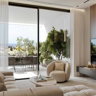 New 3-Bedroom Penthouse with Roof Garden for Sale in Germasogeia, Limassol