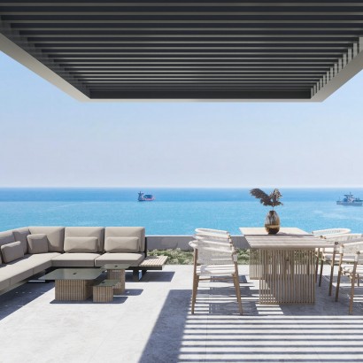 New 3-Bedroom Apartment with Communal Pool for Sale in Potamos Germasogeia, Limassol