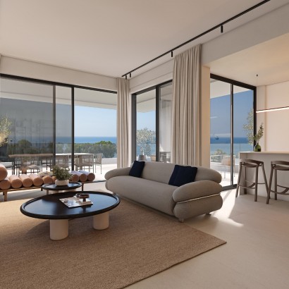New 3-Bedroom Apartment with Sea Views for Sale in Potamos Germasogeia, Limassol