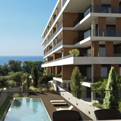 New 3-Bedroom Apartment with Sea Views for Sale in Potamos Germasogeia, Limassol