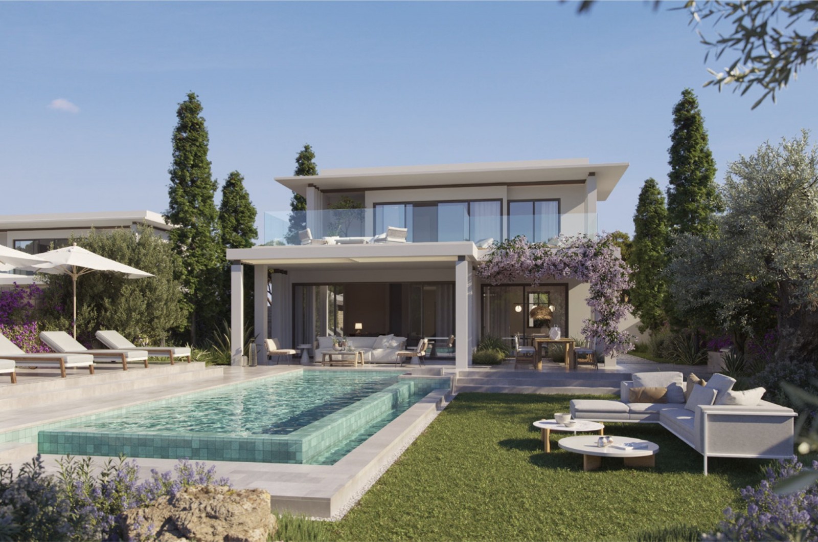 New 3-Bedroom Villa With Private Pool For Sale In Tserkezoi, Limassol