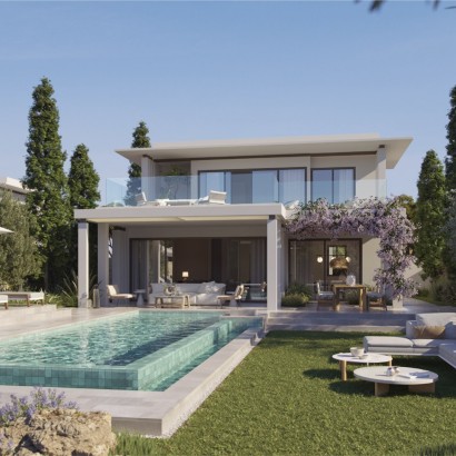 New 3-Bedroom Villa with Private Pool for Sale in Tserkezoi, Limassol