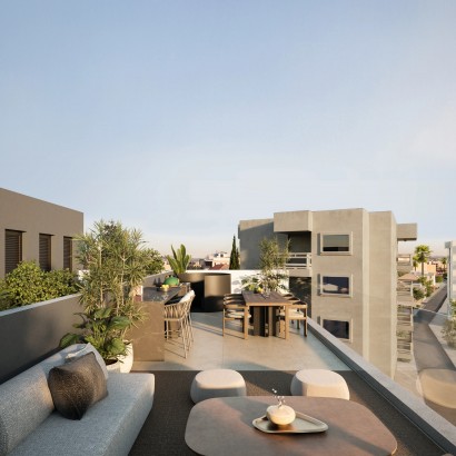 New 1-Bedroom Apartment with Covered Veranda for Sale in Katholiki, Limassol