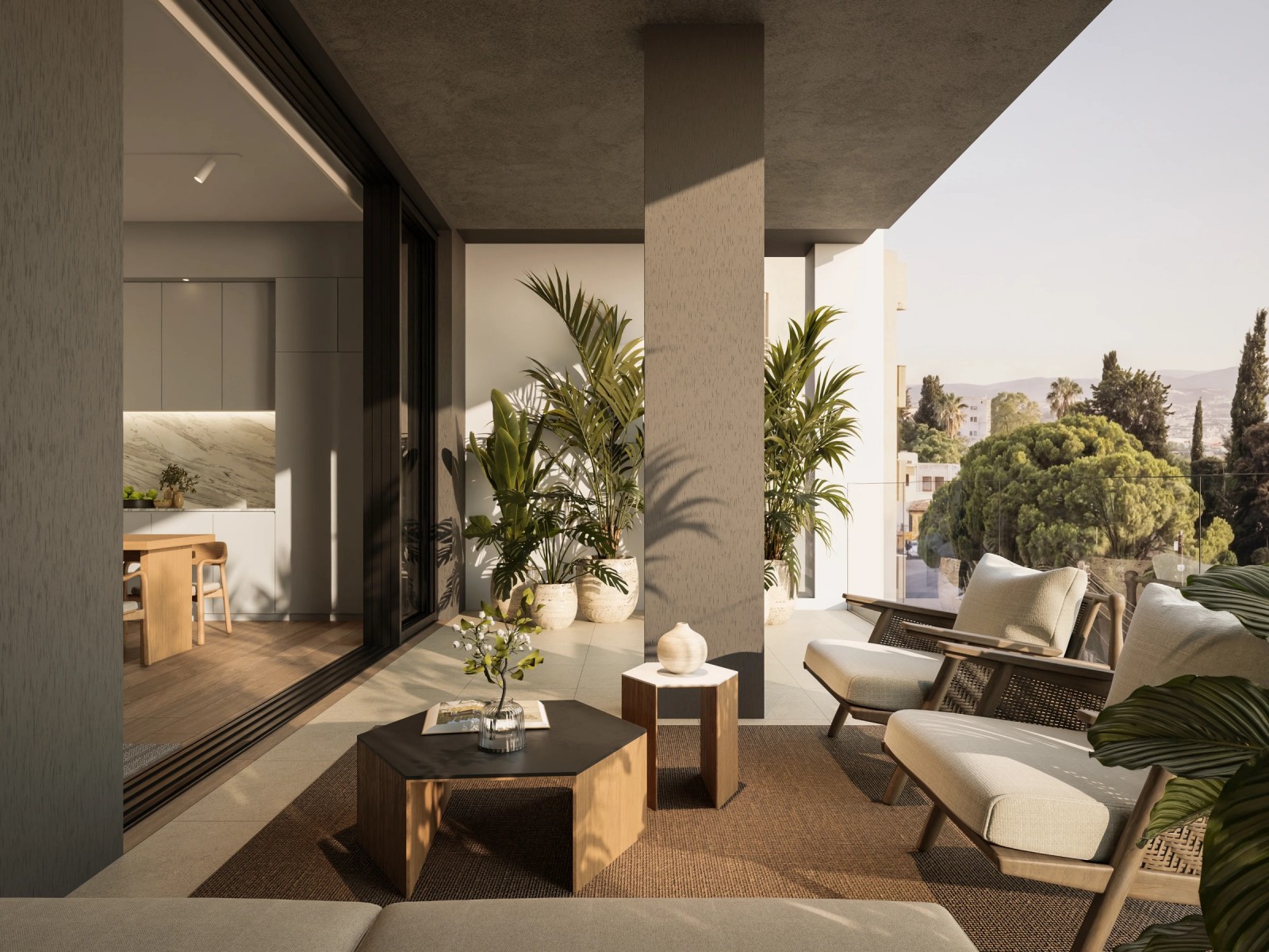 New 2-Bedroom Apartment With Covered Veranda For Sale In Katholiki, Limassol