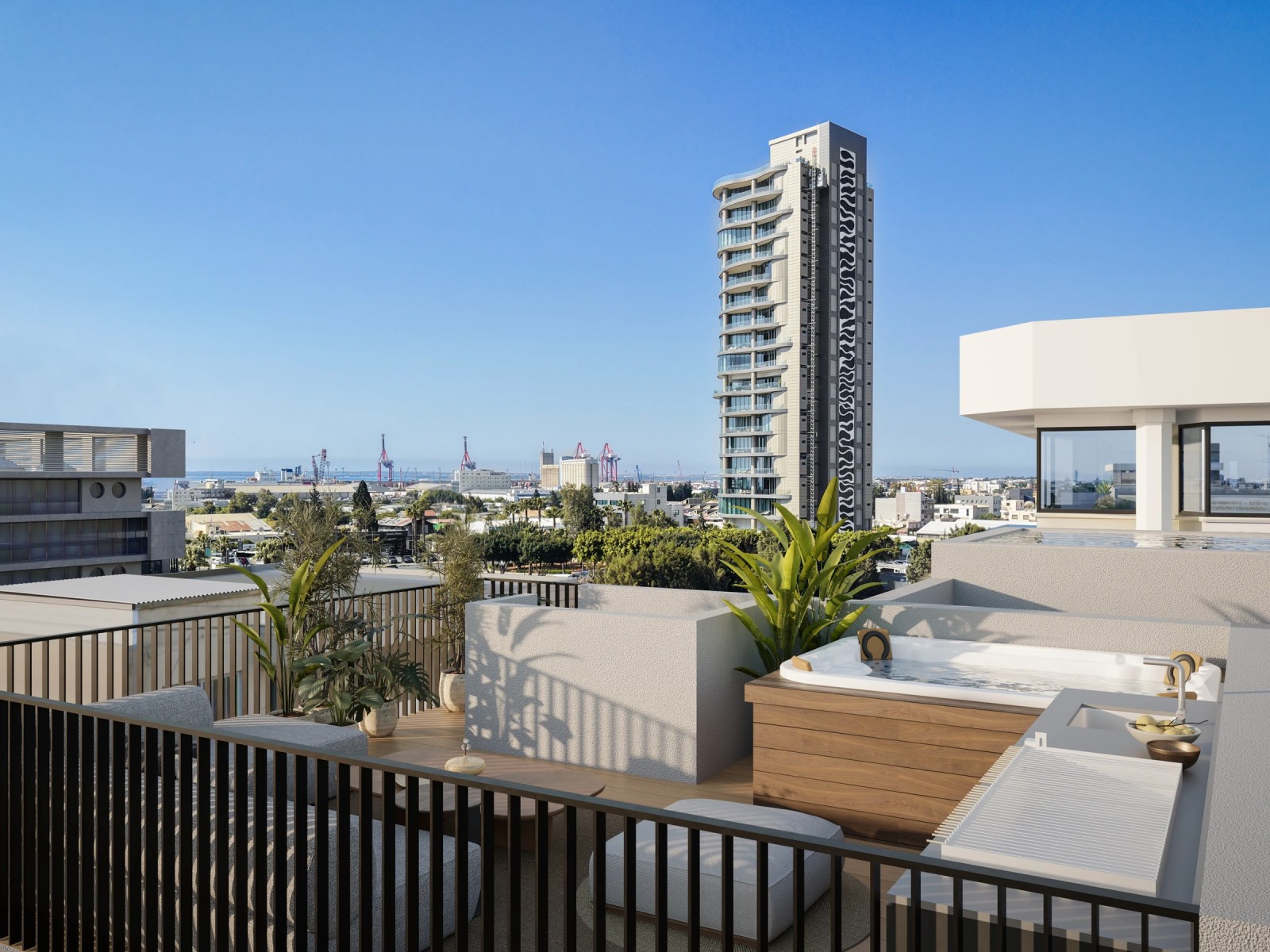 New 1-Bedroom Apartment With Study For Sale In Tsiflikoudia, Limassol