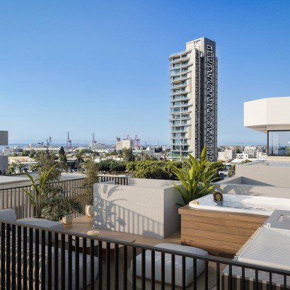New 1-Bedroom Apartment with Study for Sale in Tsiflikoudia, Limassol