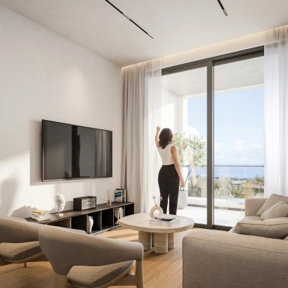 New 1-Bedroom Apartment with Rooftop Pool for Sale in Limassol City Centre, Limassol