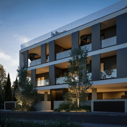 New 2-Bedroom Apartment with Communal Pool for Sale in Universal, Paphos