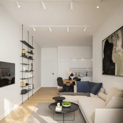 New 2-Bedroom Apartment with Communal Pool for Sale in Kato Polemidia, Limassol