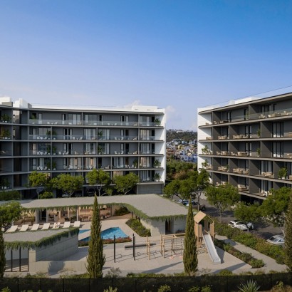 New 1-Bedroom Apartment with Communal Pool for Sale in Kato Polemidia, Limassol