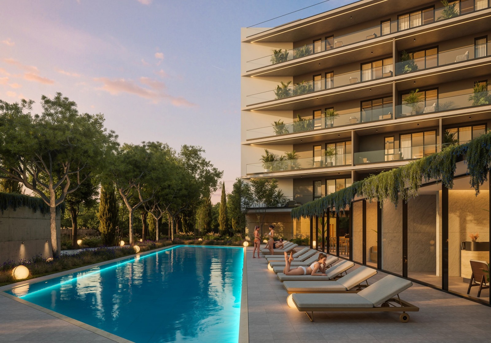 New 3-Bedroom Apartment With Communal Pool For Sale In Kato Polemidia, Limassol