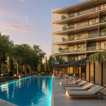New 3-Bedroom Apartment with Communal Pool for Sale in Kato Polemidia, Limassol