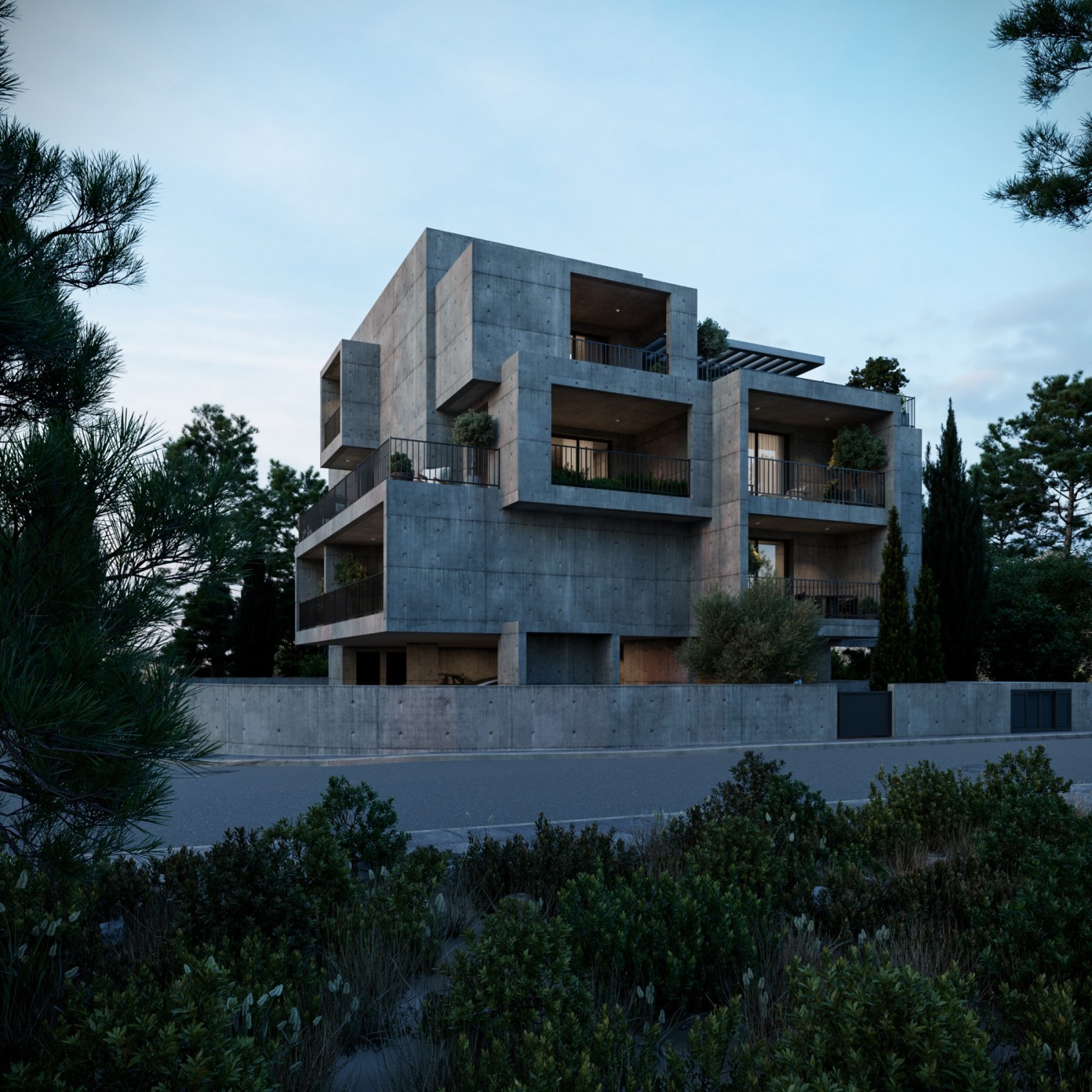 New 1-Bedroom Apartment With Covered Veranda For Sale In Universal, Paphos