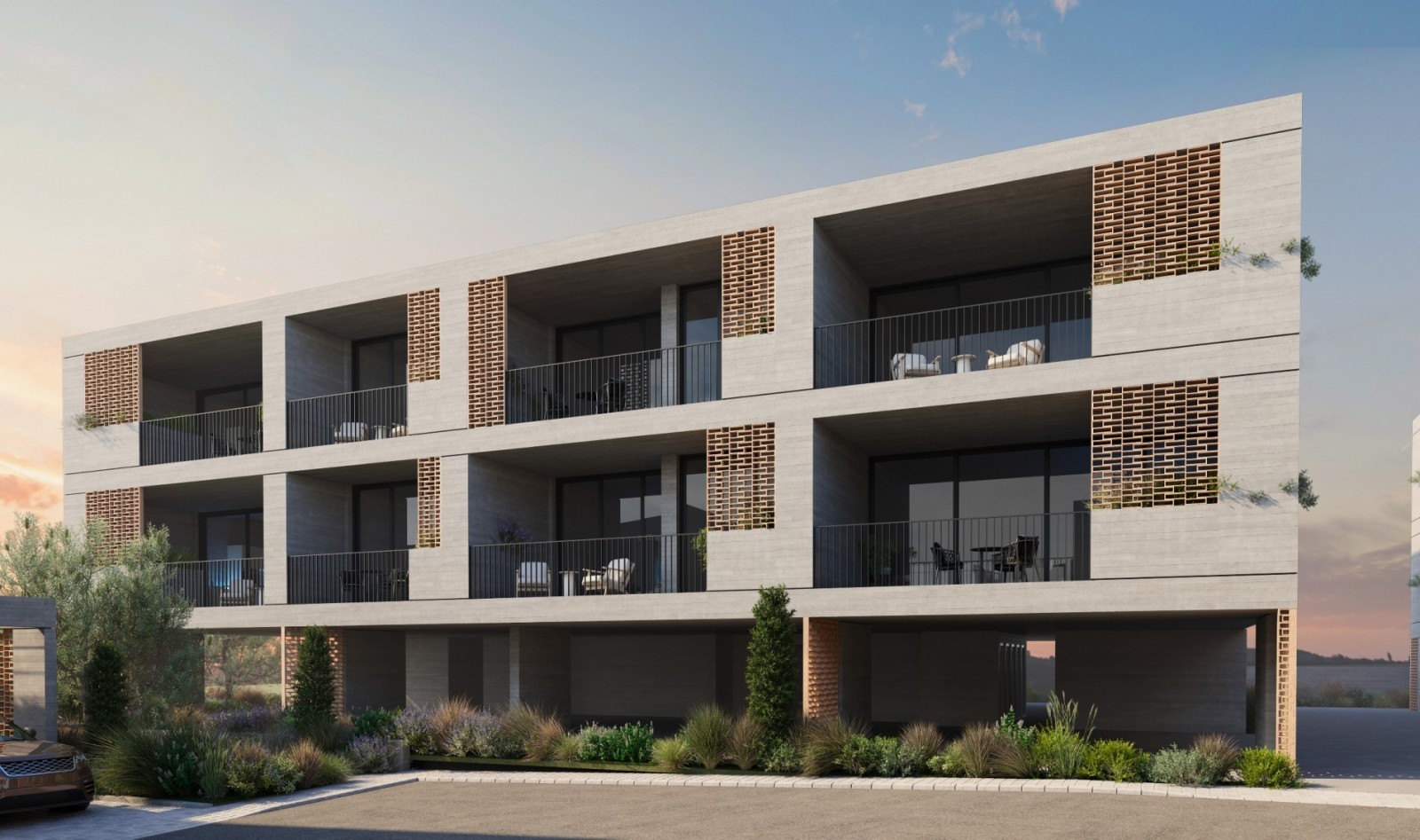 New 1-Bedroom Apartment With Communal Pool For Sale In Emba, Paphos