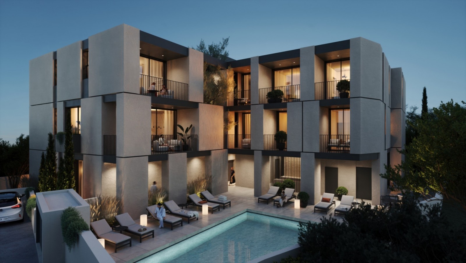 New 2-Bedroom Apartment With Communal Pool For Sale In Kato Paphos, Paphos