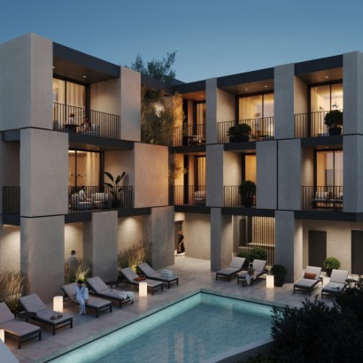 New 2-Bedroom Apartment with Communal Pool for Sale in Kato Paphos, Paphos