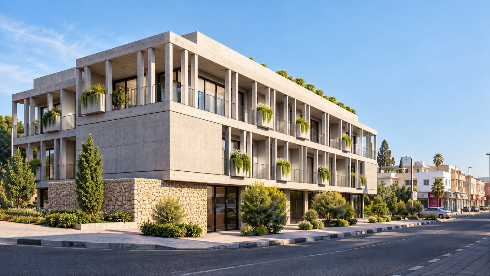 New 1-Bedroom Apartment With Covered Veranda For Sale In Kato Paphos, Paphos