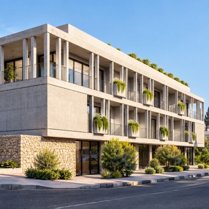 New 1-Bedroom Apartment with Covered Veranda for Sale in Kato Paphos, Paphos
