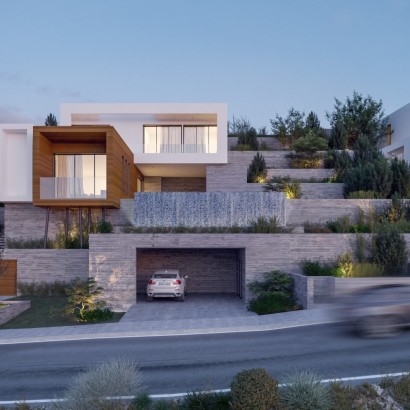 New 3-Bedroom Villa with Private Pool for Sale in Tsada, Paphos