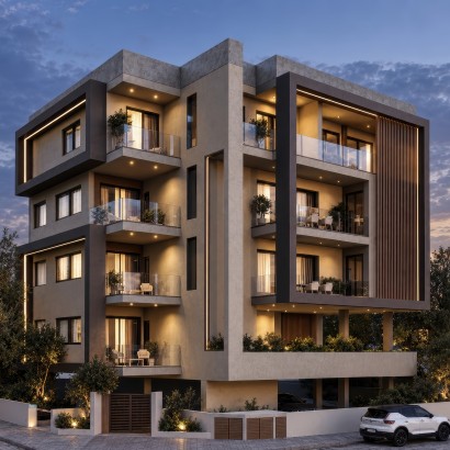 New 1-Bedroom Apartment with Covered Veranda for Sale in Neapolis, Limassol