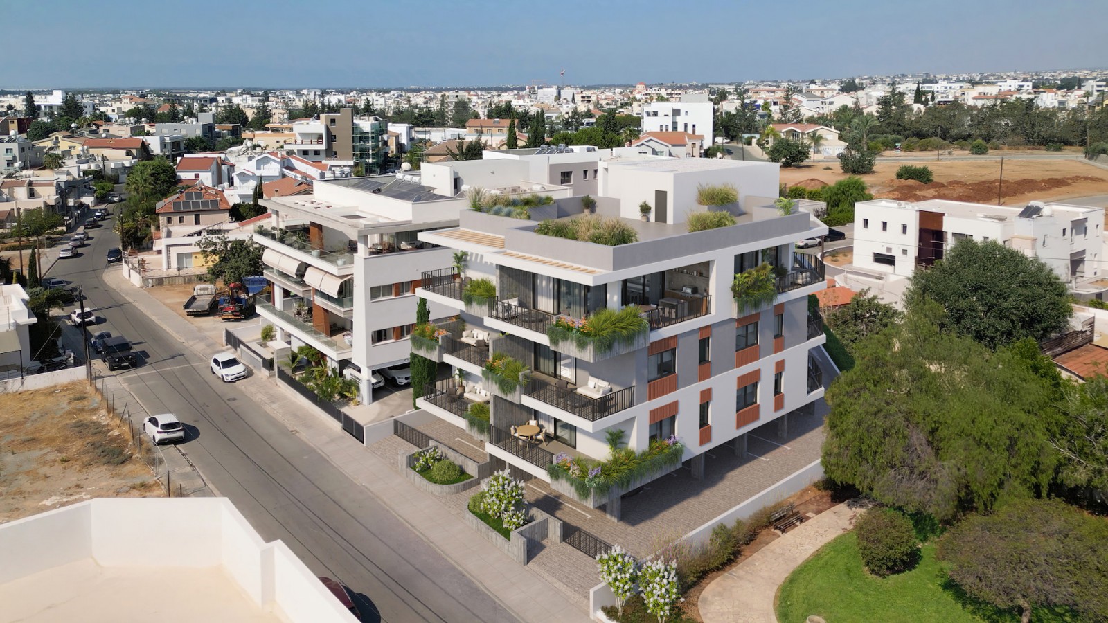 New 3-Bedroom Penthouse With Large Verandas For Sale In Kato Polemidia, Limassol